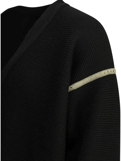 Wool zipper sweater Knitwear