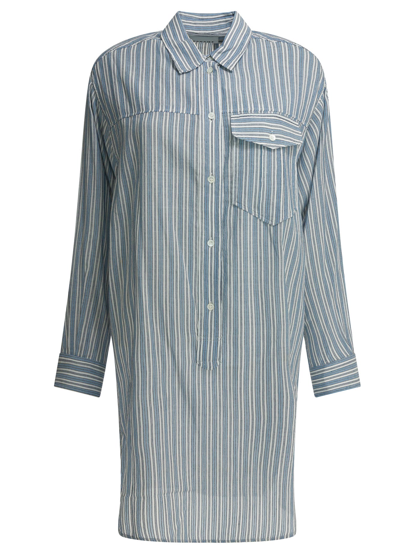 Striped chemisier dress Dresses