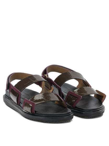 "Fussbett" leather sandals Sandals