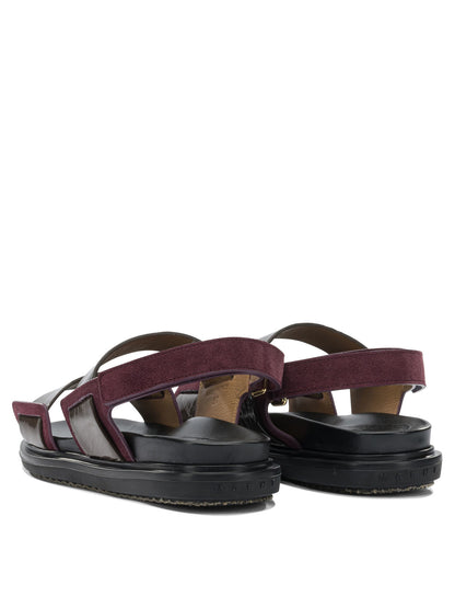 "Fussbett" leather sandals Sandals