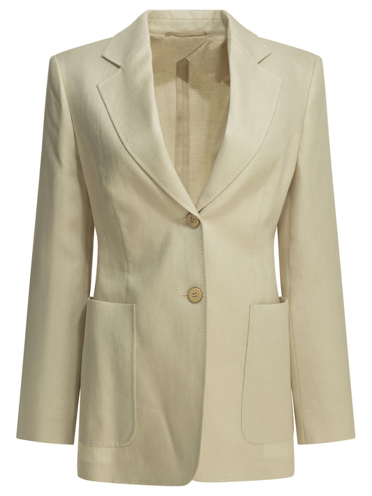 Pure linen blazer Jackets and Coats