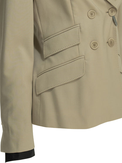 Double-breasted wool blazer Jackets and Coats