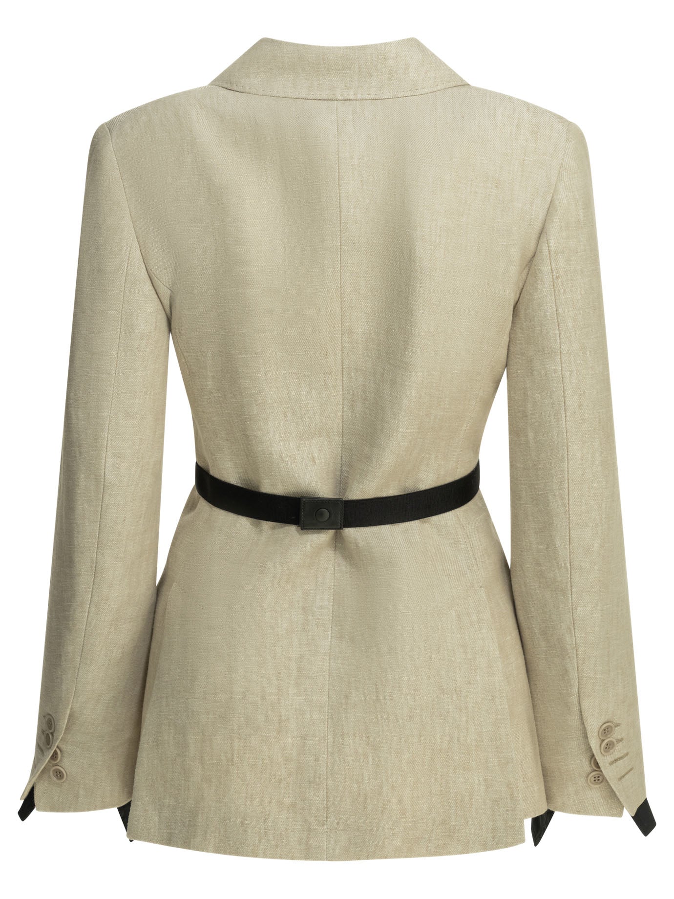 Linen double-breasted blazer Jackets and Coats
