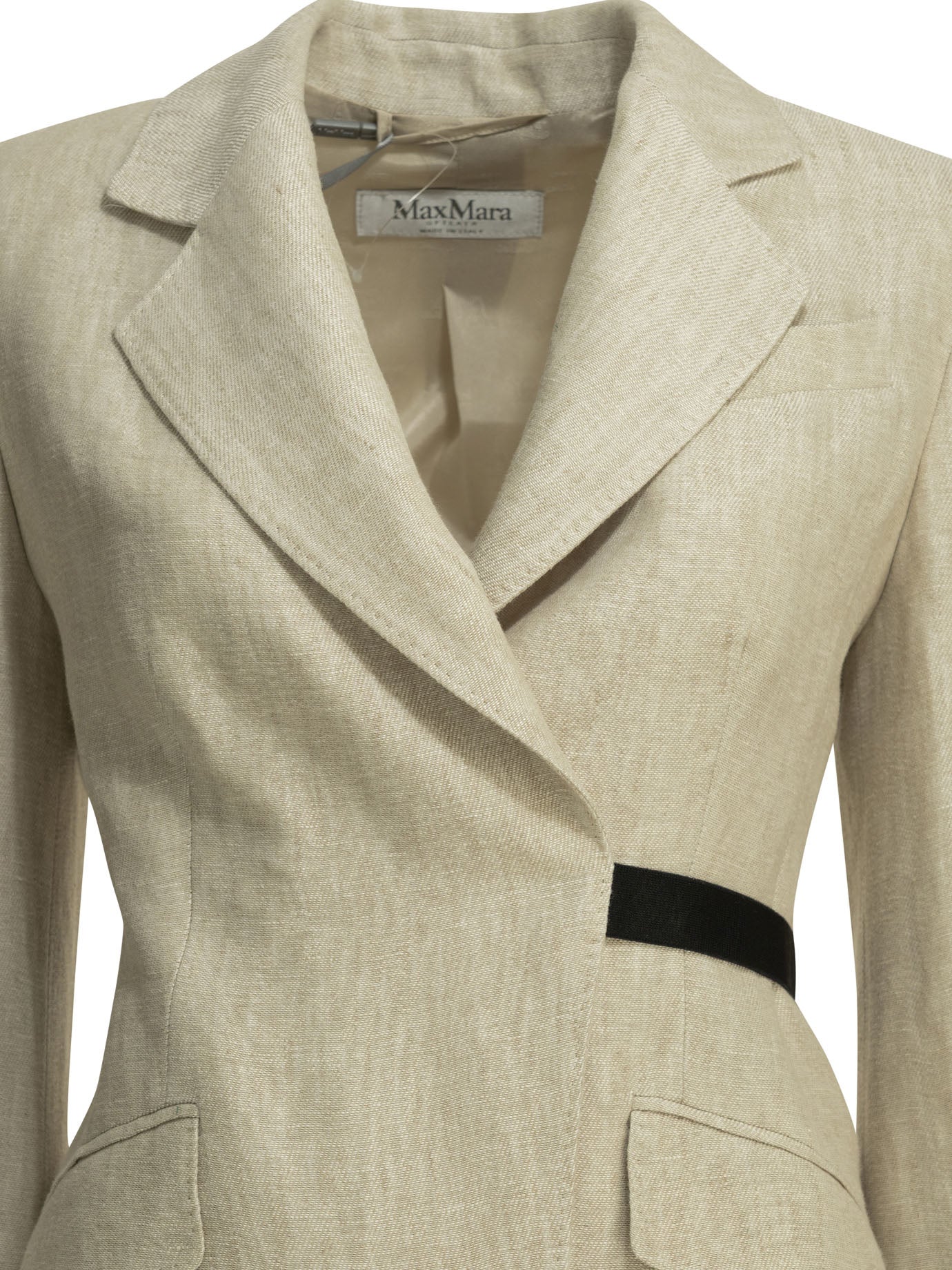 Linen double-breasted blazer Jackets and Coats