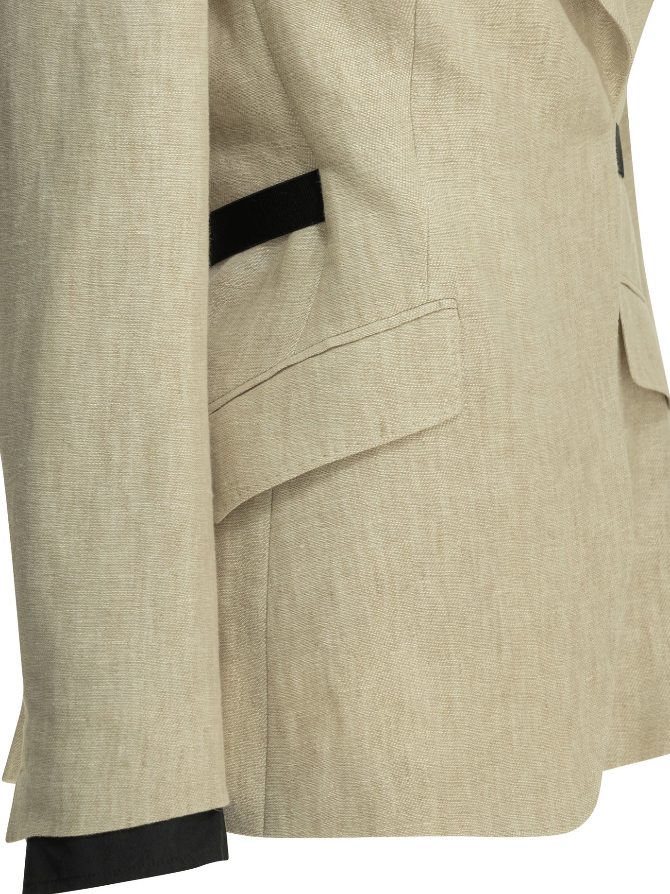 Linen double-breasted blazer Jackets and Coats