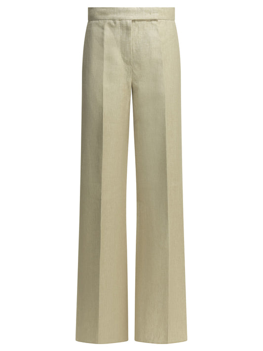 Linen tailored pants Trousers