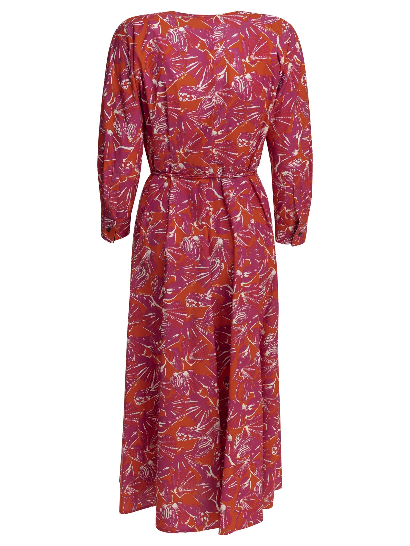 Floral A-line midi dress Dresses