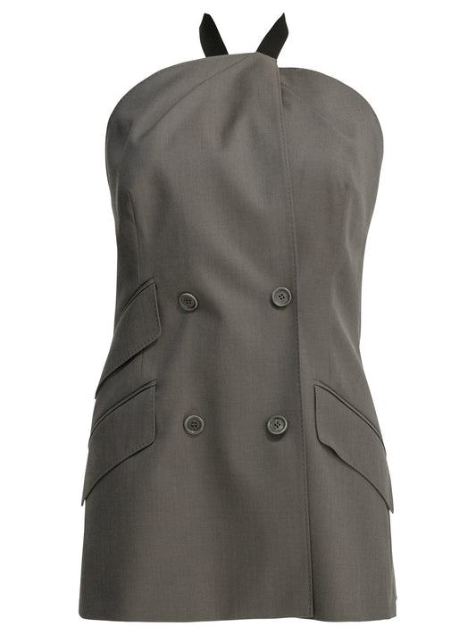 Wool sleeveless jacket Jackets and Coats