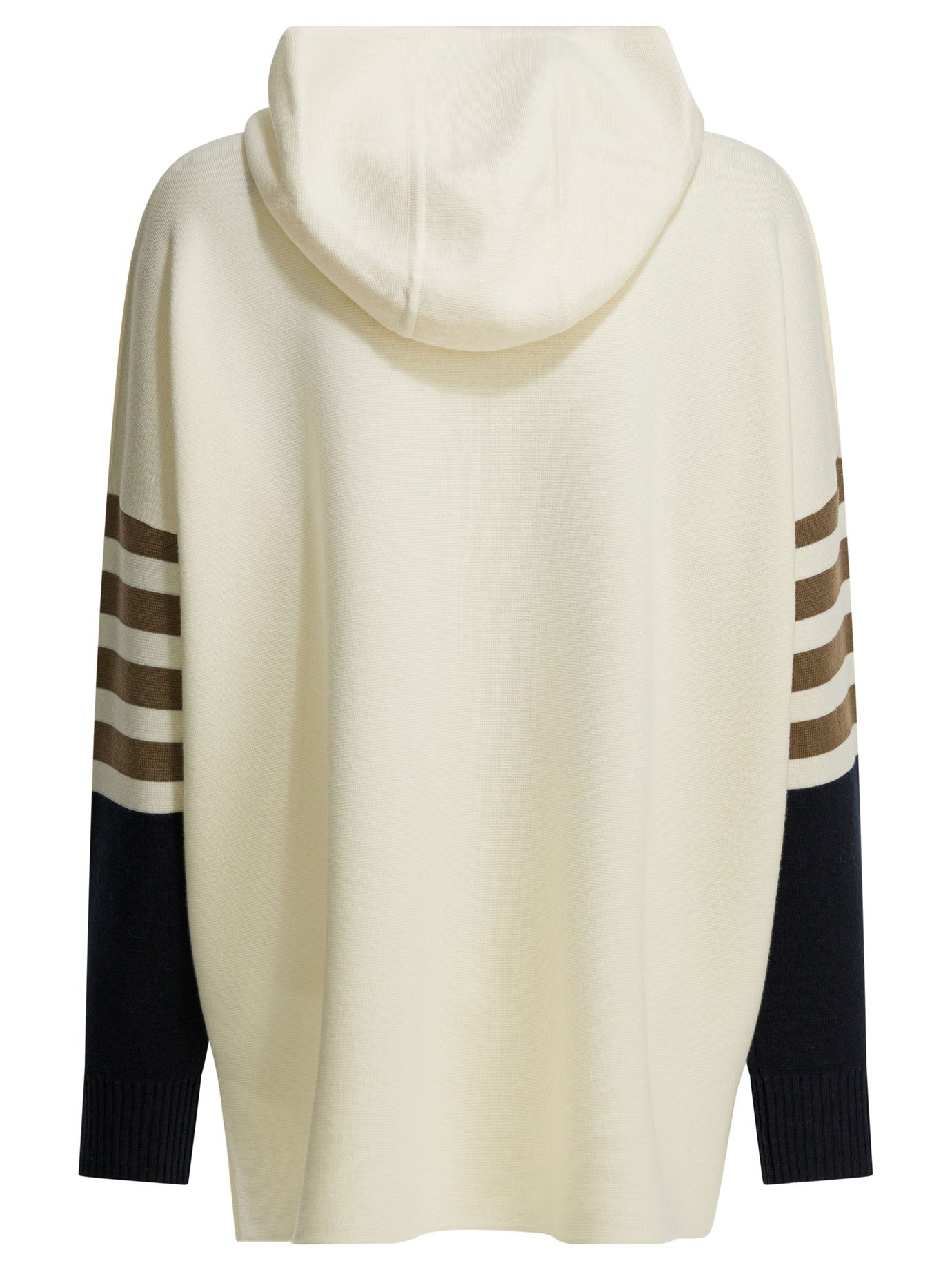 Virgin wool hooded sweater Knitwear