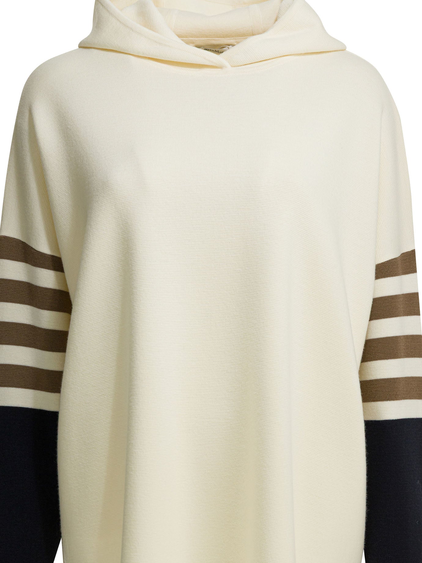 Virgin wool hooded sweater Knitwear
