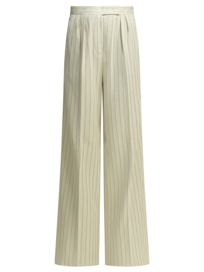 Tailored pinstripe pants Trousers