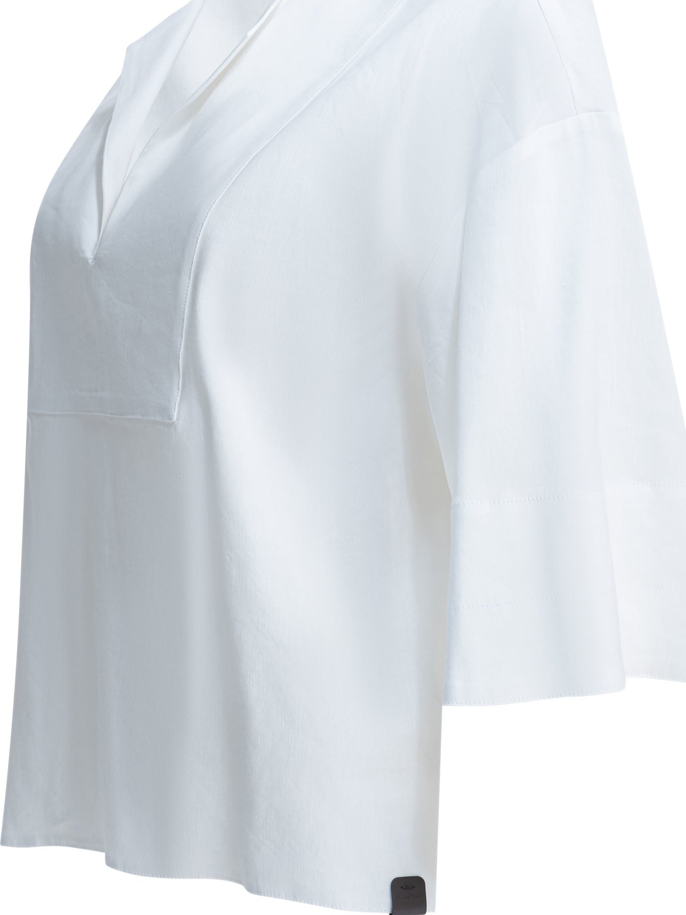 Linen blend blouse Shirts