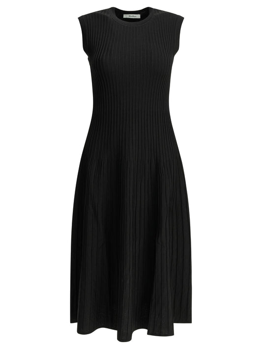 Flared midi dress Dresses