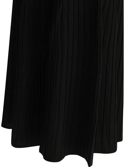 Flared midi dress Dresses