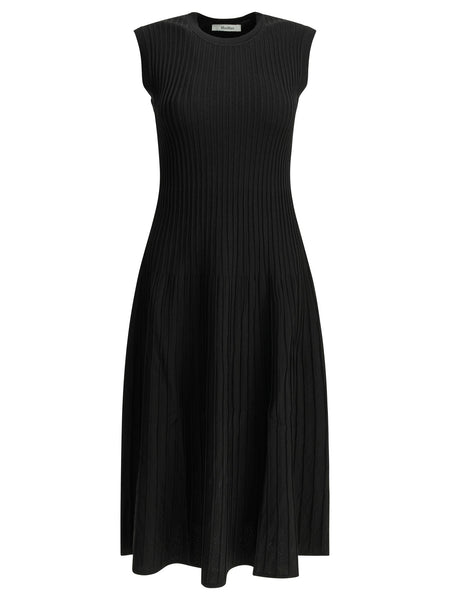 Flared midi dress Dresses