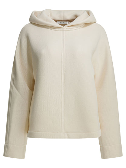 Hooded sweatshirt with tone-on-tone logo Sweatshirts