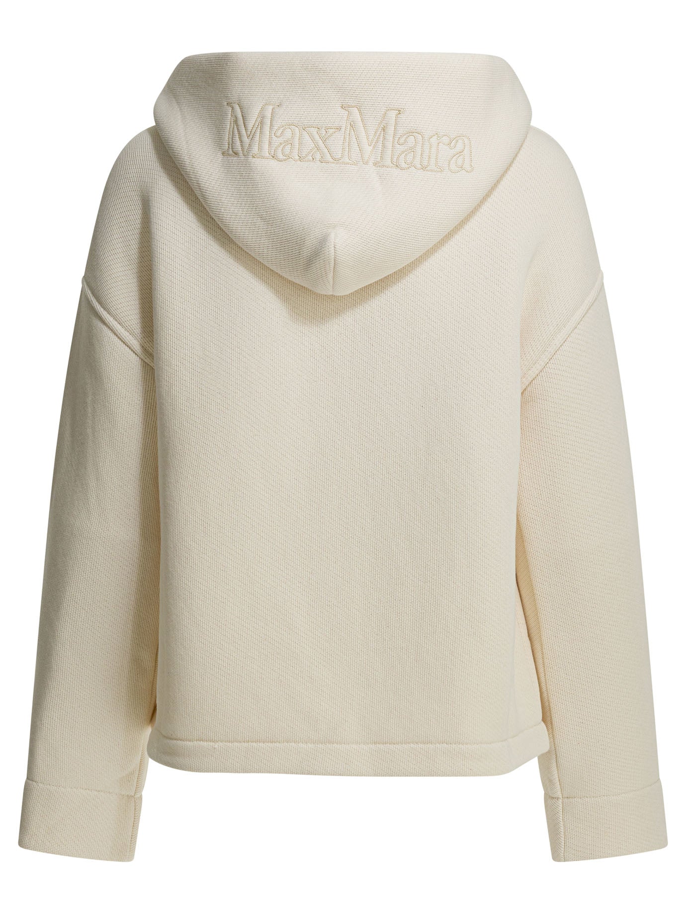 Hooded sweatshirt with tone-on-tone logo Sweatshirts