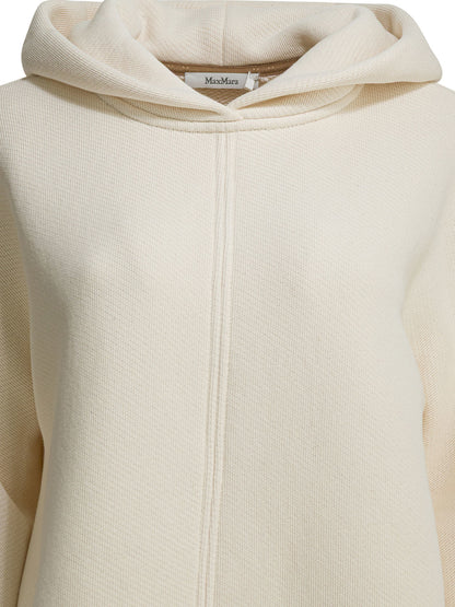 Hooded sweatshirt with tone-on-tone logo Sweatshirts