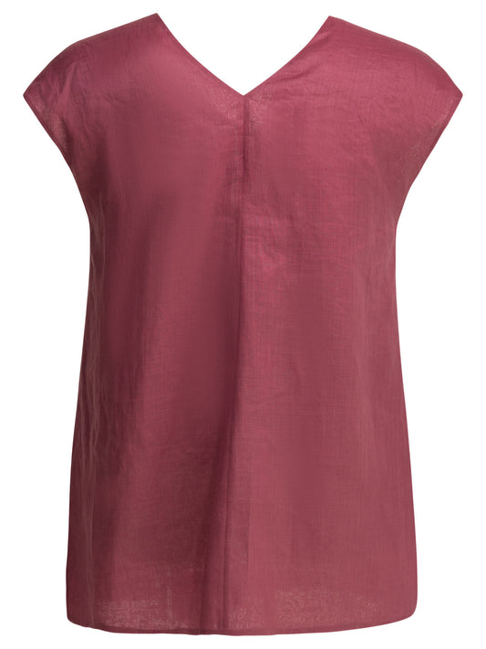 Casual draped top Tops