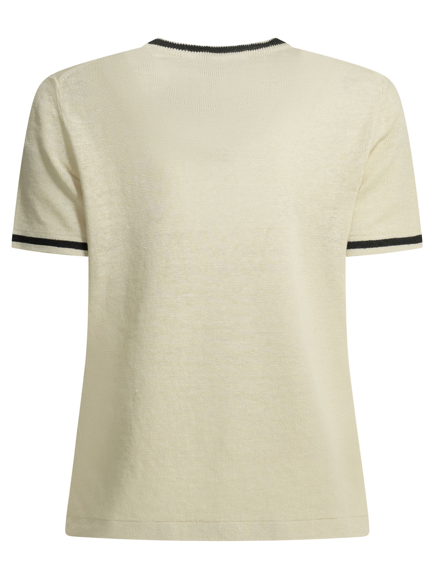 Linen crew-neck sweater Knitwear