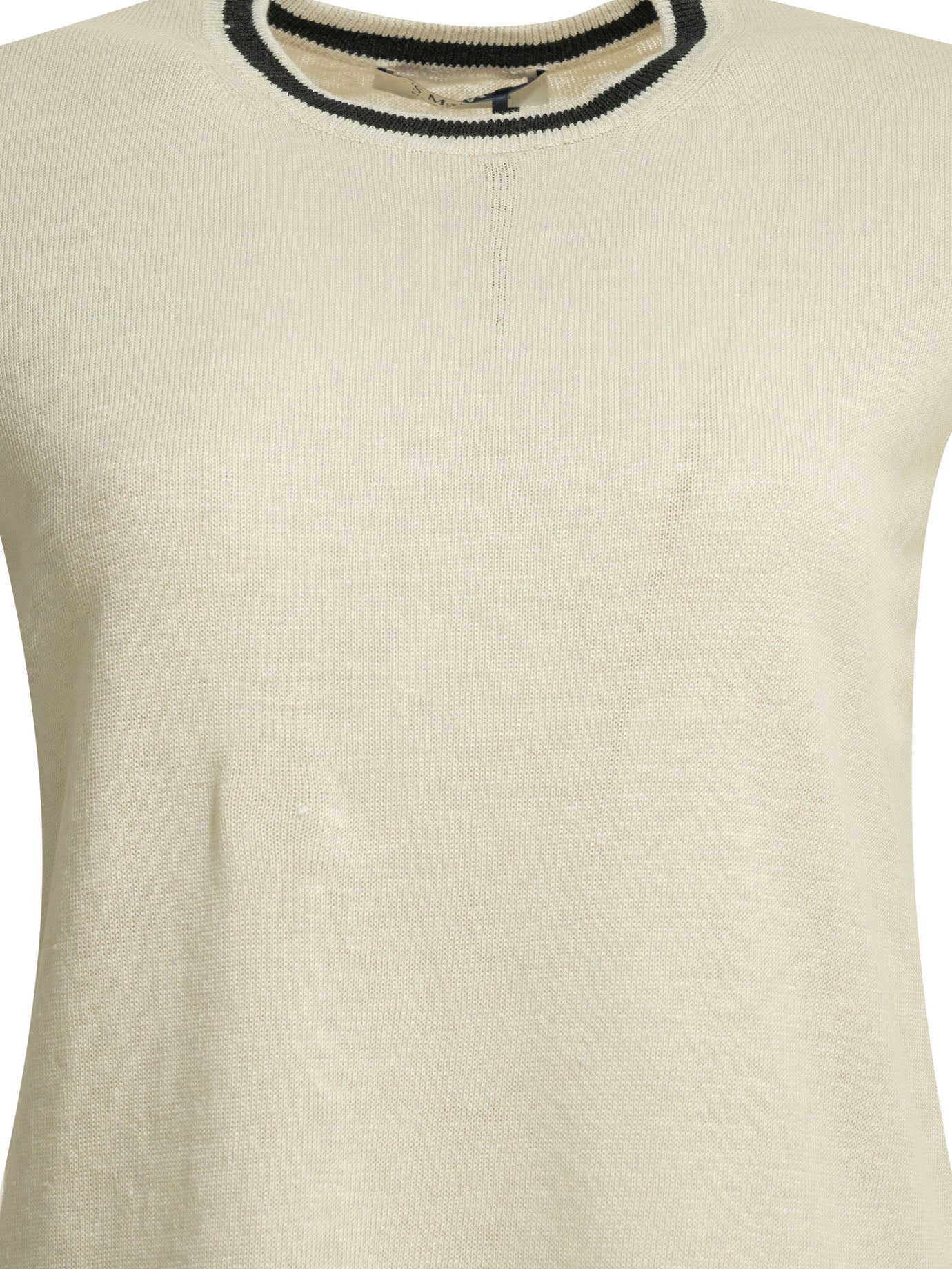 Linen crew-neck sweater Knitwear