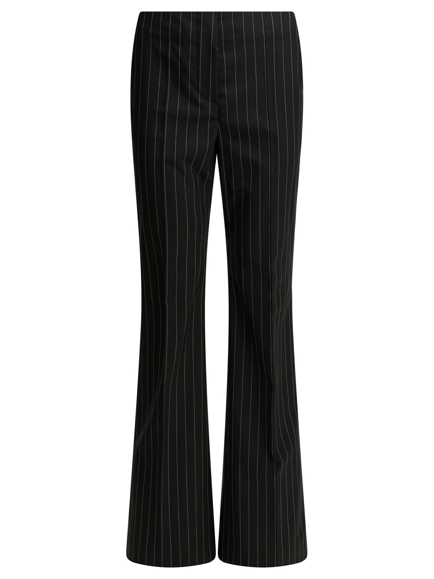 Pinstripe pants in virgin wool Trousers