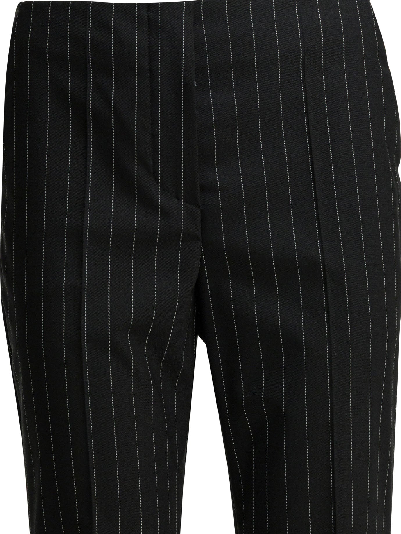 Pinstripe pants in virgin wool Trousers