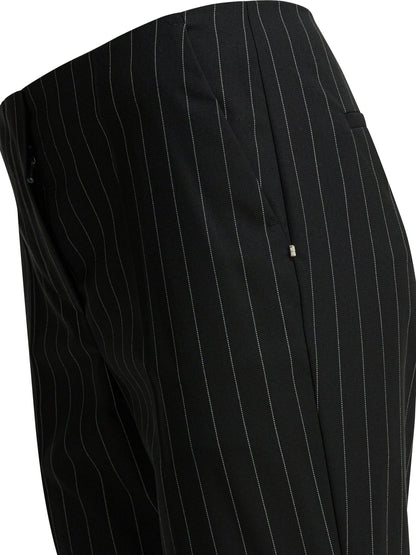 Pinstripe pants in virgin wool Trousers