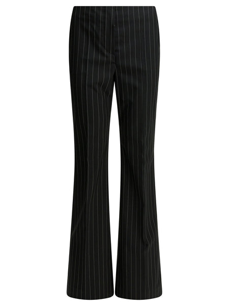 Pinstripe pants in virgin wool Trousers