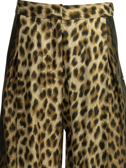 Casual animal pants Trousers