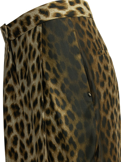 Casual animal pants Trousers