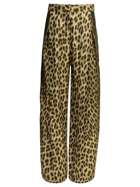 Casual animal pants Trousers