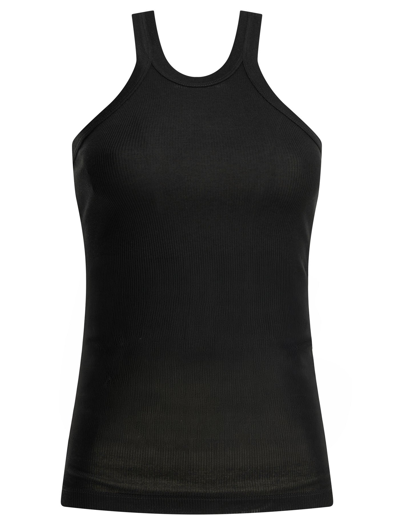 Cotton and silk tank top Tops