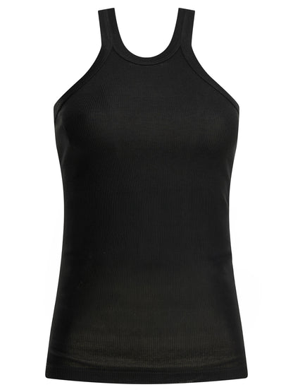 Cotton and silk tank top Tops