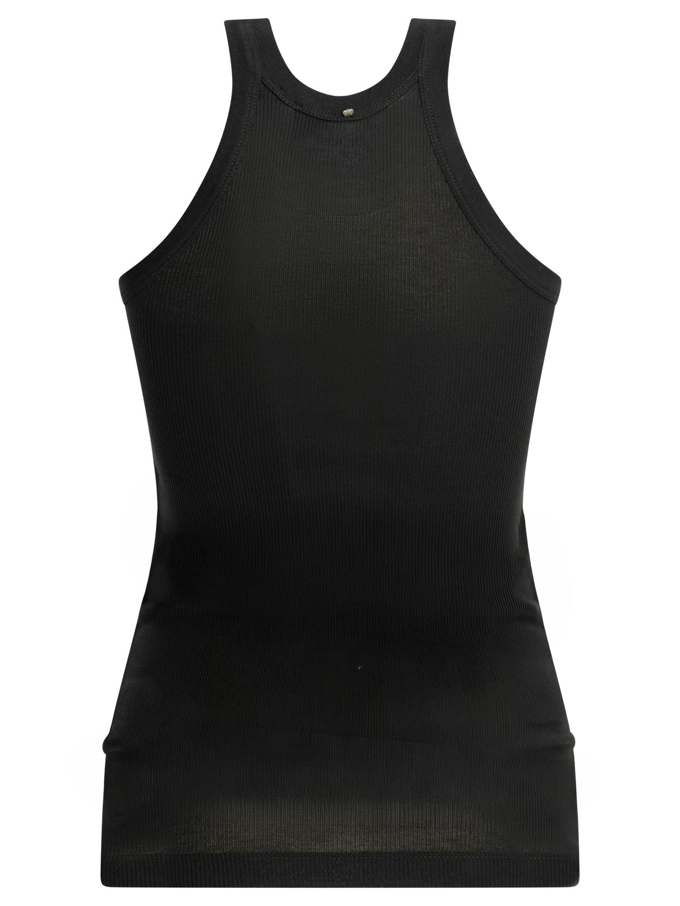 Cotton and silk tank top Tops