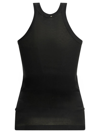Cotton and silk tank top Tops