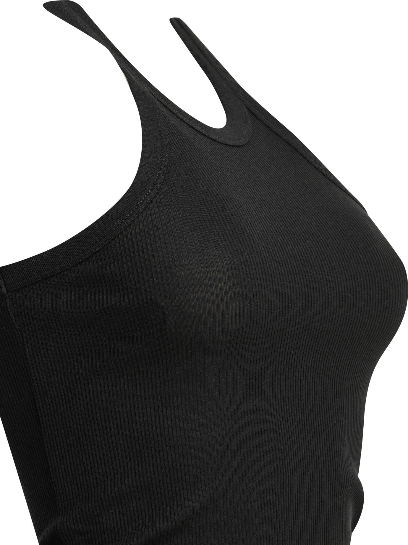 Cotton and silk tank top Tops