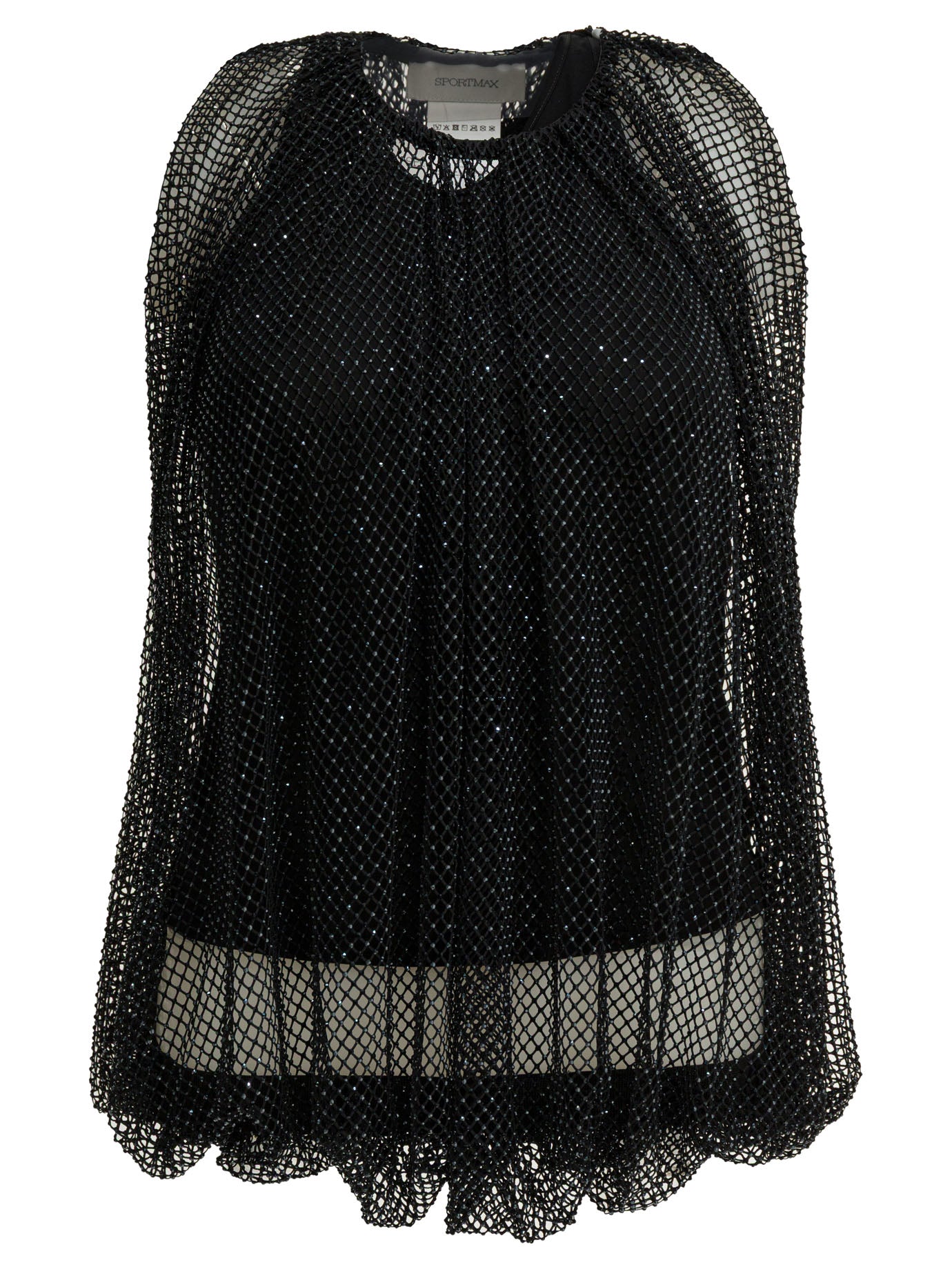 Sleeveless mesh top Tops