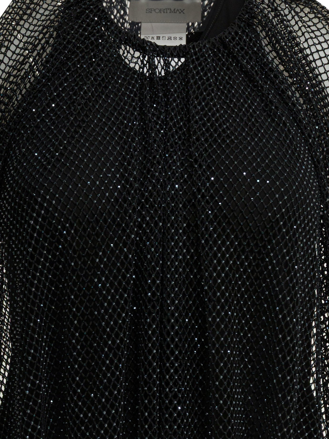 Sleeveless mesh top Tops
