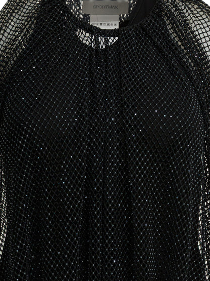 Sleeveless mesh top Tops