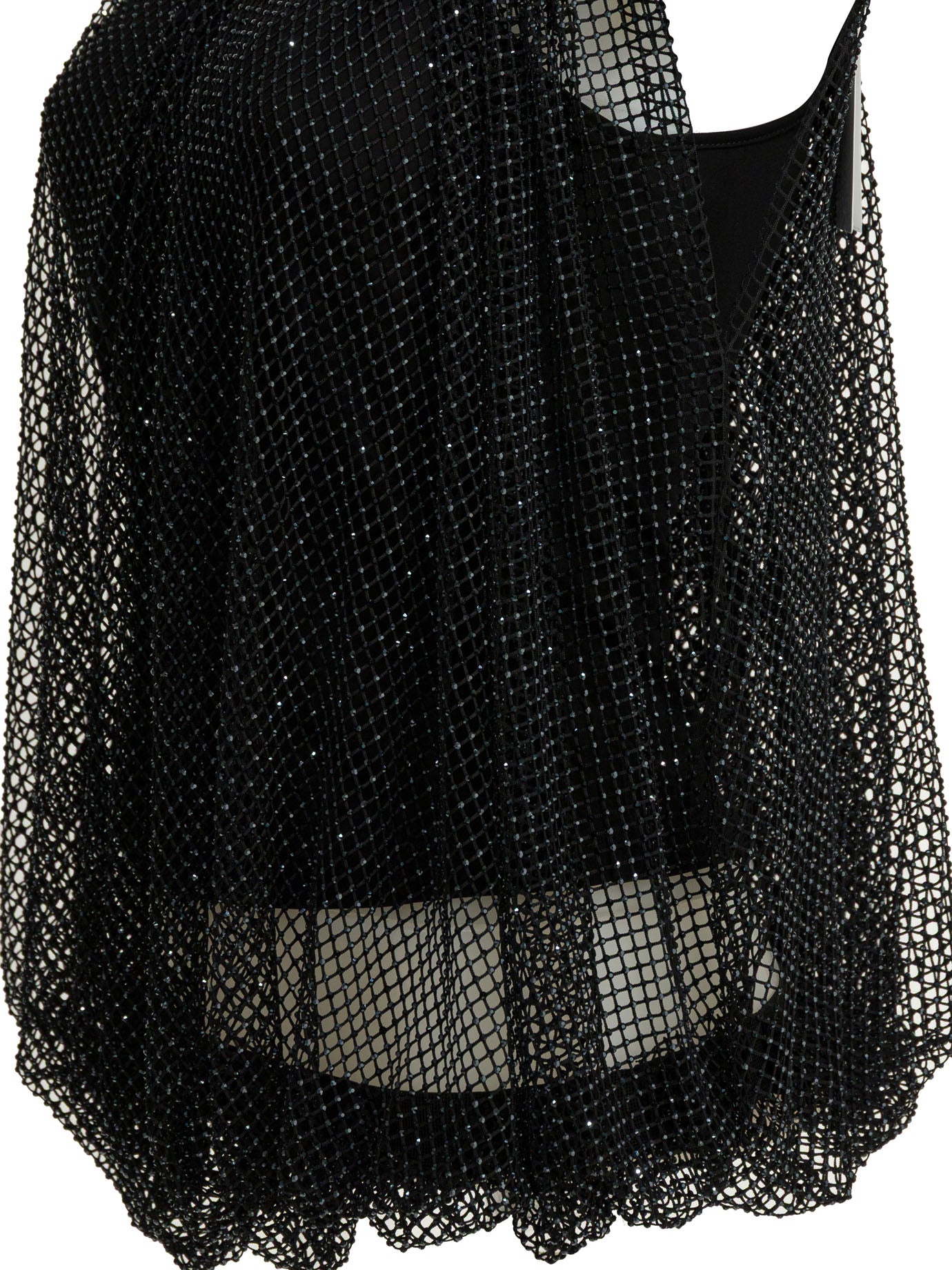 Sleeveless mesh top Tops