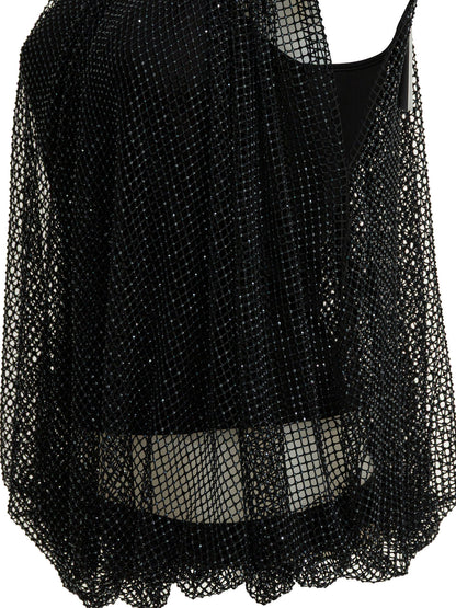 Sleeveless mesh top Tops