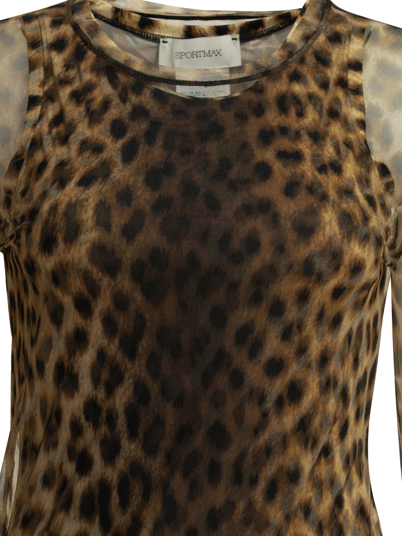 Fitted animalier top Tops