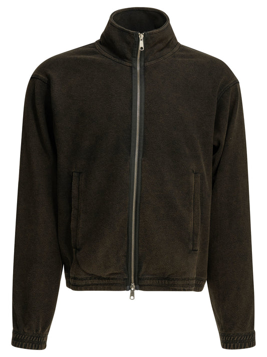 "Covet" zippered sweater Knitwear