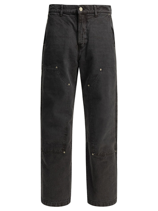 "Double Knee" Straight Leg Jeans Jeans