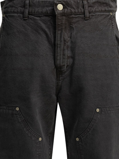 "Double Knee" Straight Leg Jeans Jeans
