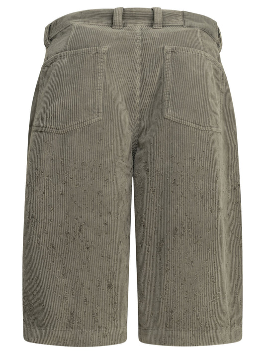 "Edition Cord" Five-pocket shorts Shorts