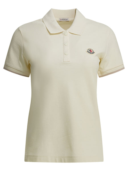 Polo shirt with logo patch Polo shirts