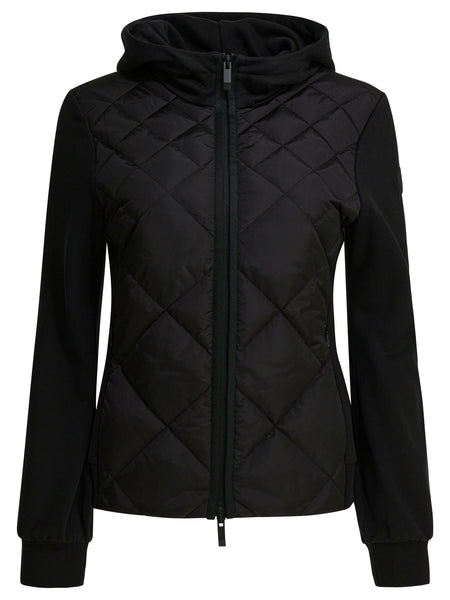 Lightweight quilted jacket with logo Jackets and Coats