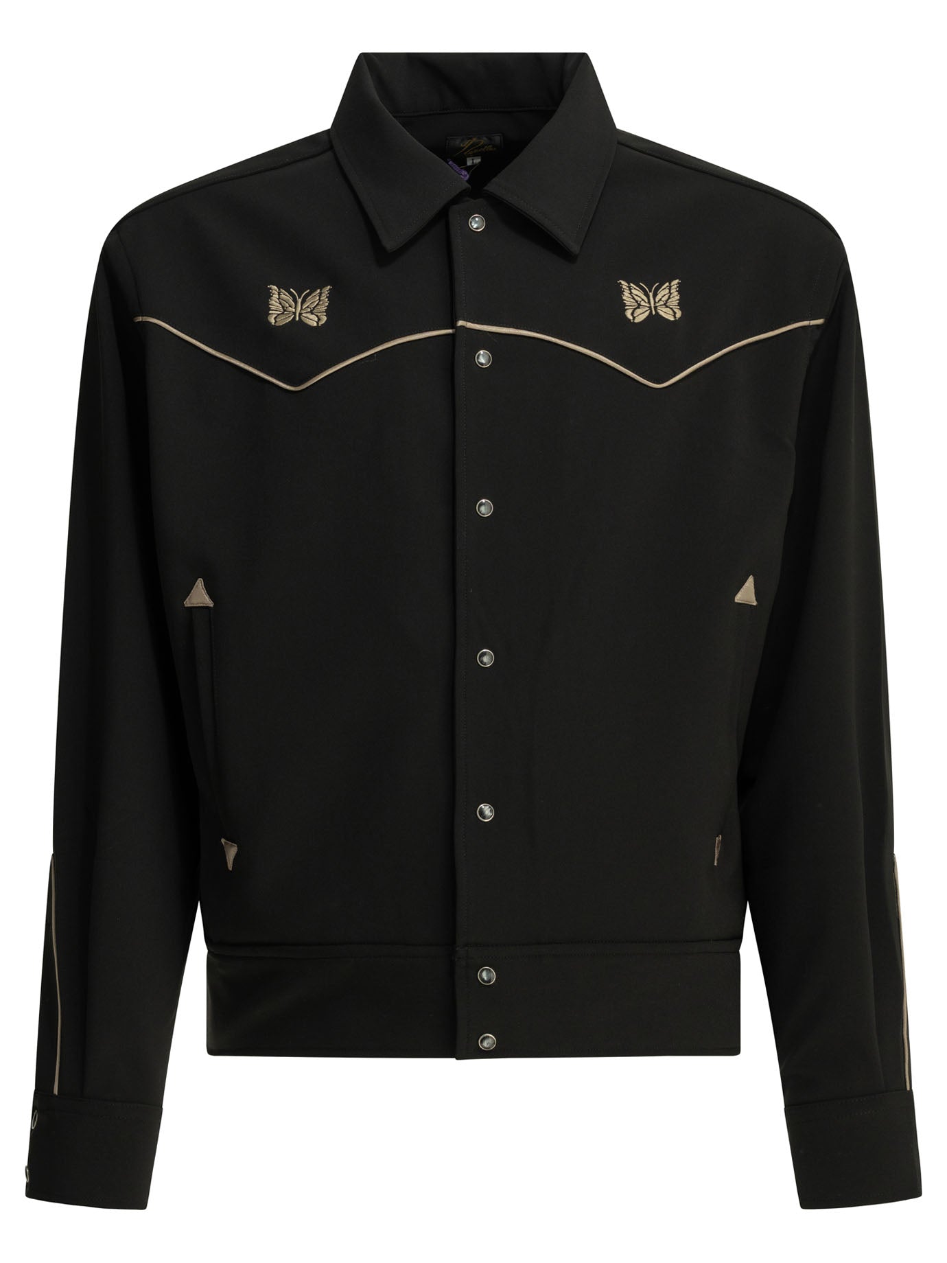 "Piping Cowboy" overshirt jacket Jackets and Coats